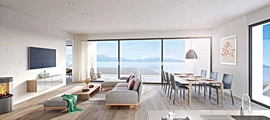 Appartements et commerce
Maître d’ouvrage: Privé