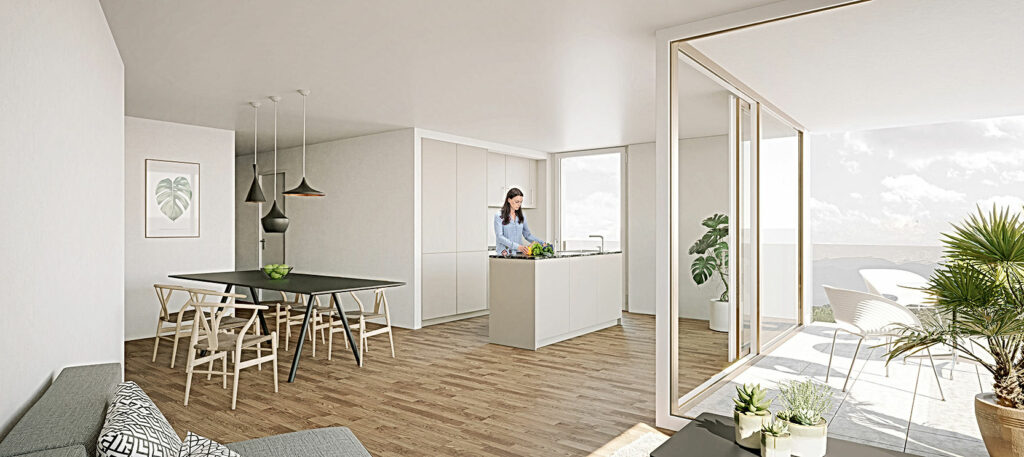 Appartements, bureaux, commerce, Gland