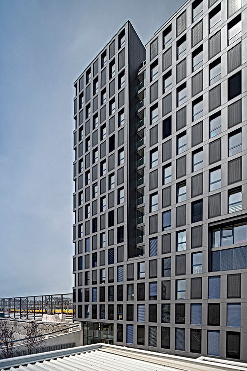 Le Silo bleu", Renens