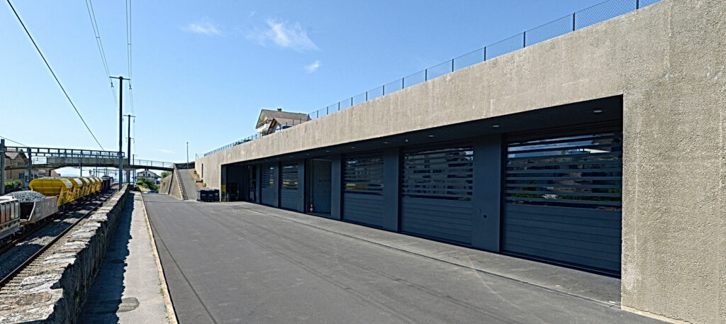 Caserne et locaux de la voirie, Cully