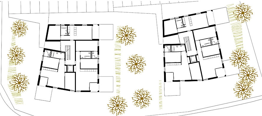 Appartements, Vallon