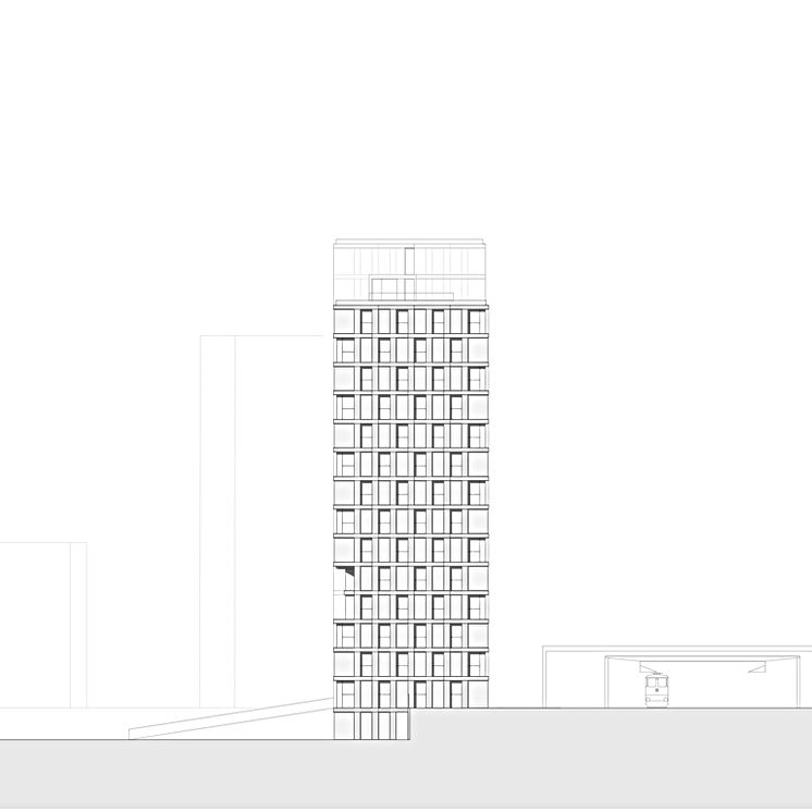 Le Silo bleu", Renens
