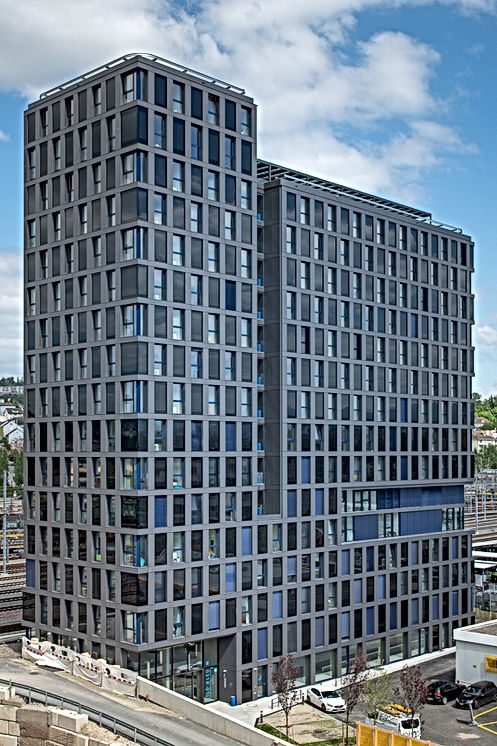 Le Silo bleu", Renens
