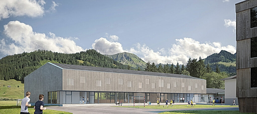 Salle de sports triple, Schwarzsee