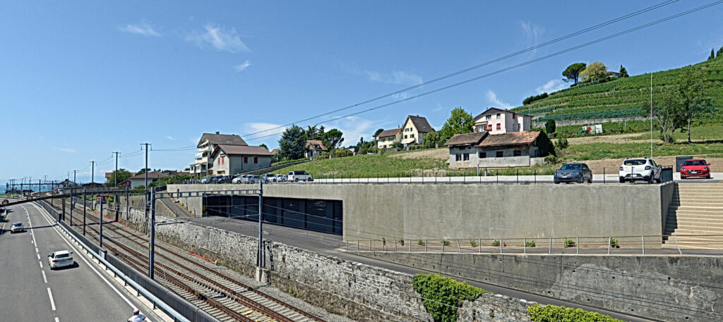 Caserne et locaux de la voirie, Cully
